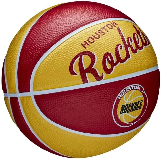WILSON NBA Team Retro Mini Basketballs - Mini Size - 3"