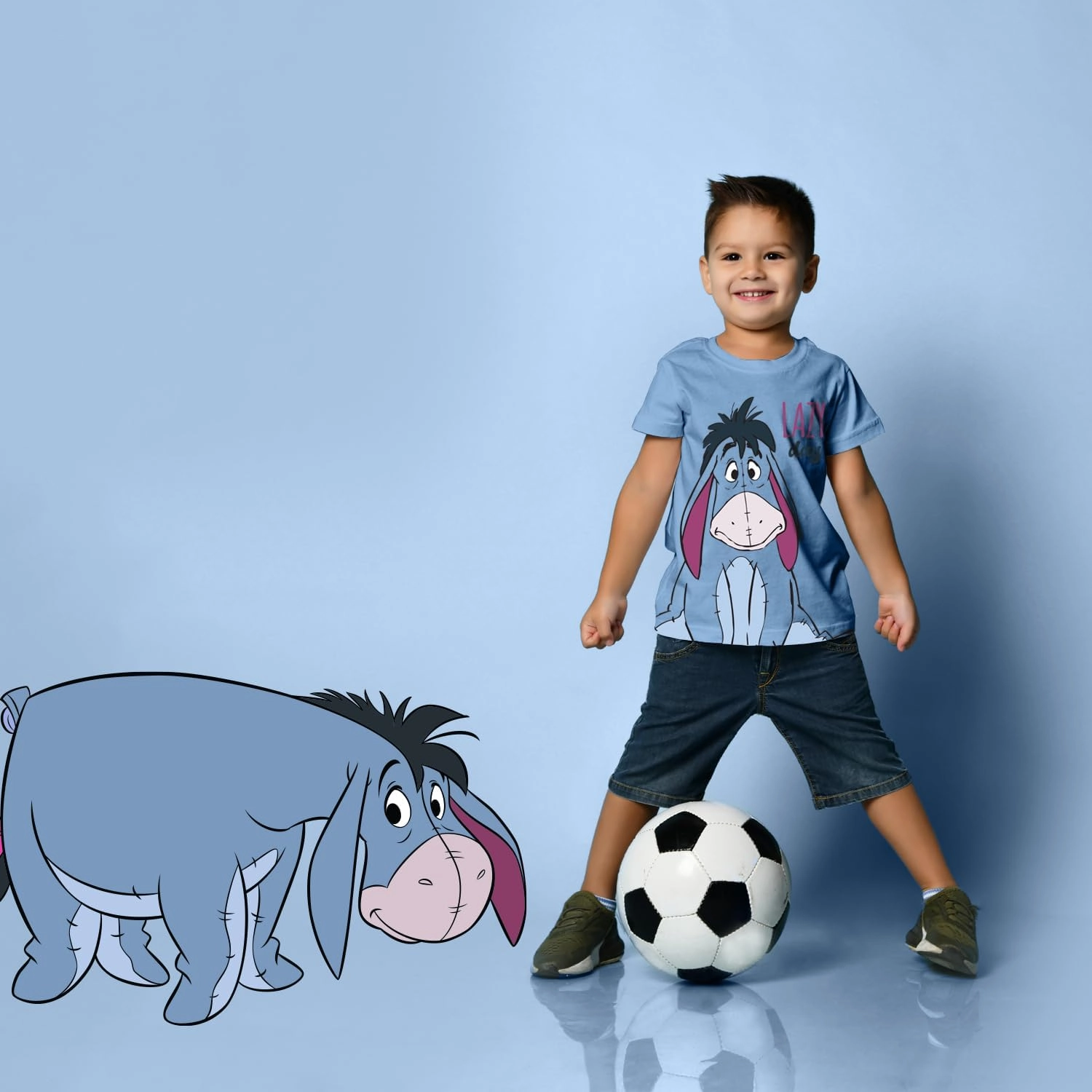 Winnie The Pooh Graphic T-Shirt (Sets) Tigger Eeyore Piglet Rabbit Roo Kanga Owl Lumpy Kessie Infant-Baby/Toddlers Clothes