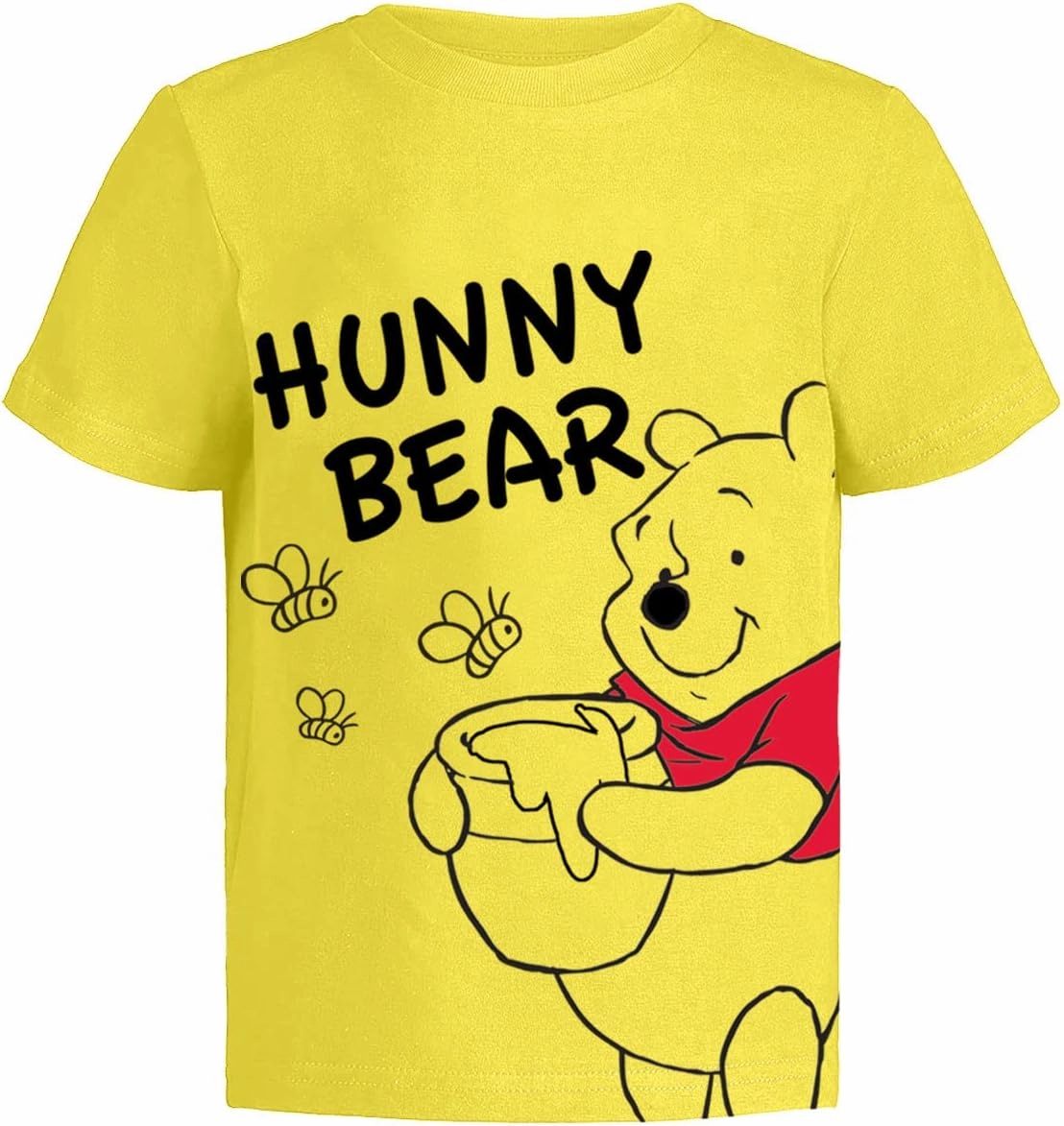 Winnie The Pooh Graphic T-Shirt (Sets) Tigger Eeyore Piglet Rabbit Roo Kanga Owl Lumpy Kessie Infant-Baby/Toddlers Clothes