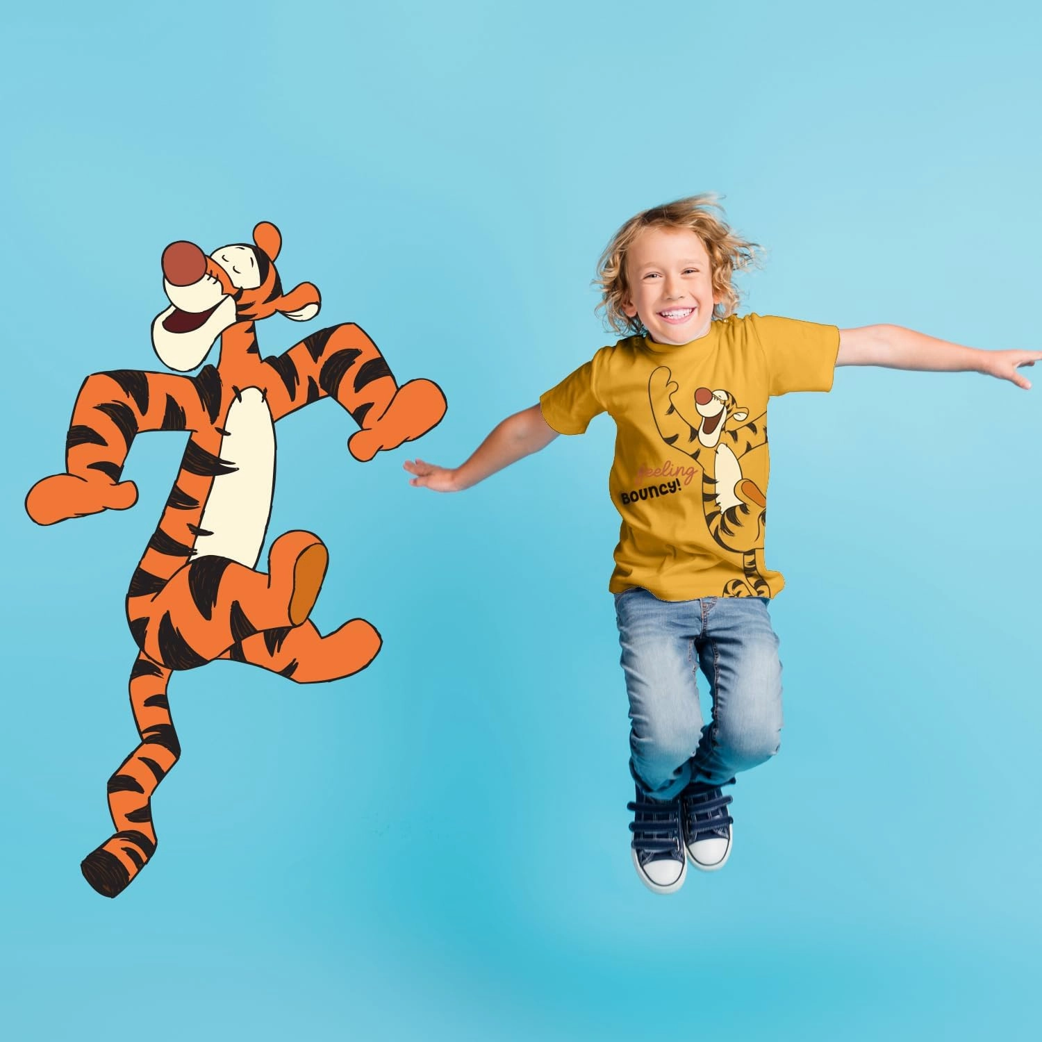 Winnie The Pooh Graphic T-Shirt (Sets) Tigger Eeyore Piglet Rabbit Roo Kanga Owl Lumpy Kessie Infant-Baby/Toddlers Clothes