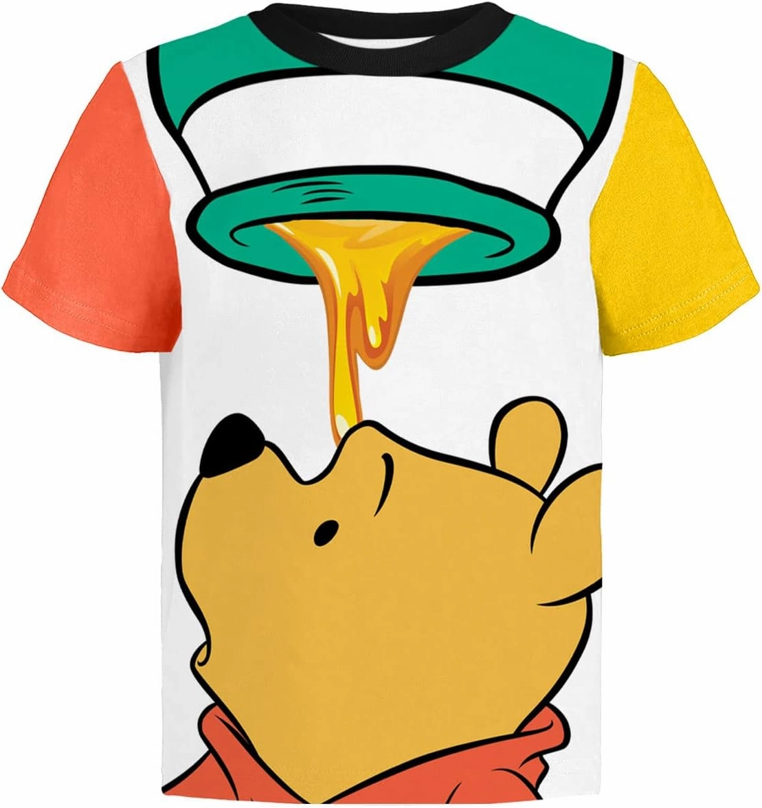 Winnie The Pooh Graphic T-Shirt (Sets) Tigger Eeyore Piglet Rabbit Roo Kanga Owl Lumpy Kessie Infant-Baby/Toddlers Clothes