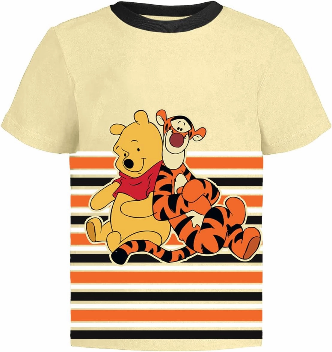 Winnie The Pooh Graphic T-Shirt (Sets) Tigger Eeyore Piglet Rabbit Roo Kanga Owl Lumpy Kessie Infant-Baby/Toddlers Clothes