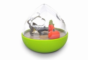 Wobble Ball Treat Dispensing Dog Puzzle Maze Toy