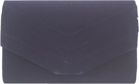 Women Evening Bags Suede Envelope Flap Clutch Purses Handbag with Detachable Chain for Wedding Party Prom