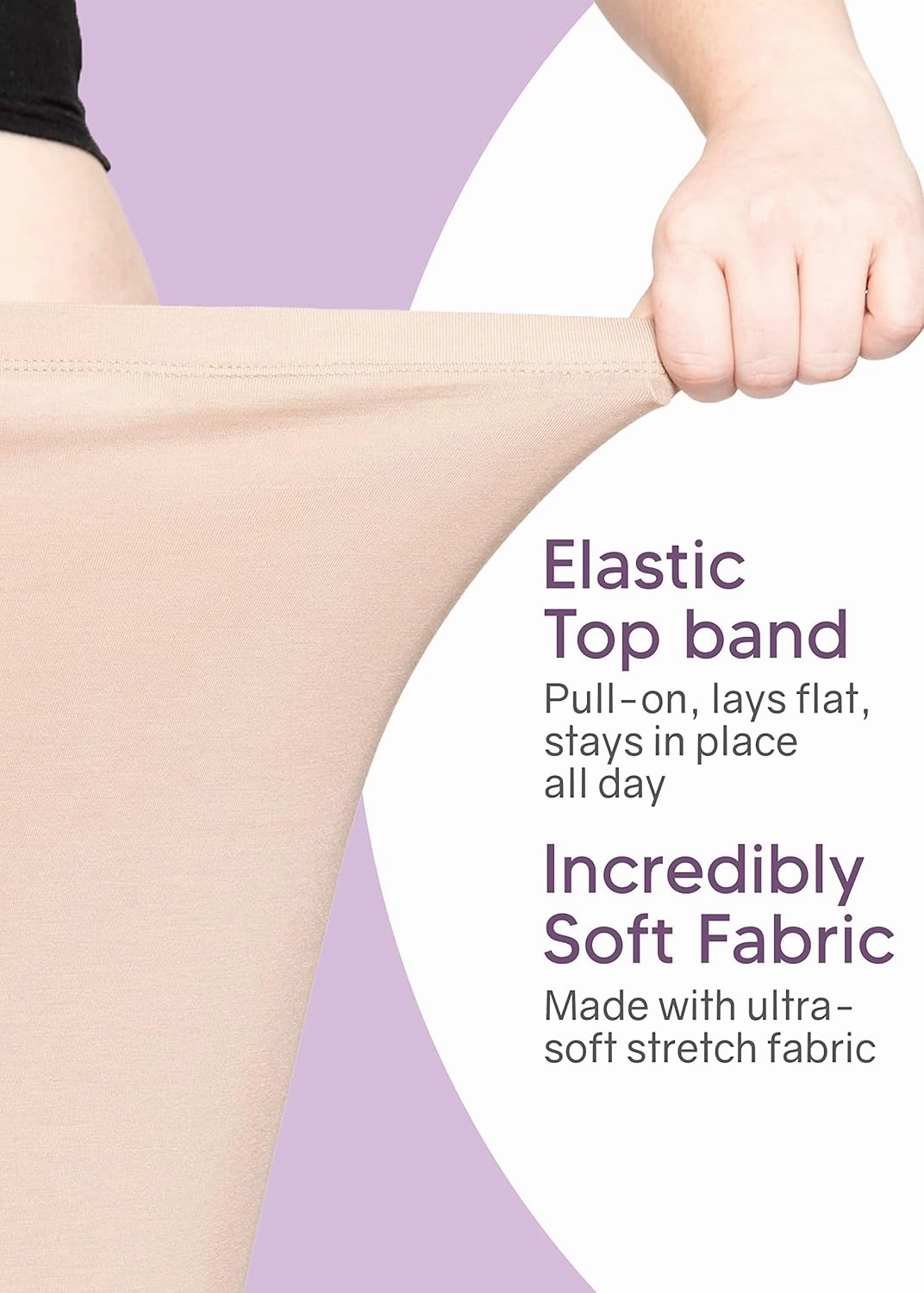 Women's Cotton Soft Stretch Fabric Basic Mini Skirt | Small - 5X