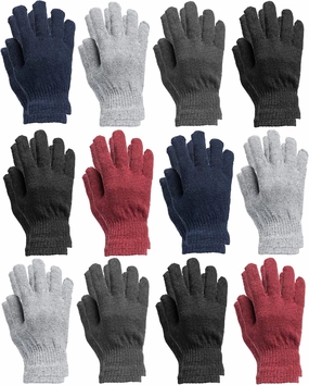 Yacht & Smith Wholesale Beanie and Glove Winter Bulk Kit, Kids Adults Bulk Sets, Homeless Donation Shelters