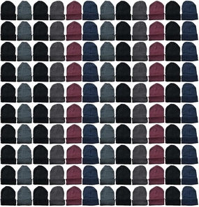 Yacht & Smith Wholesale Beanie and Glove Winter Bulk Kit, Kids Adults Bulk Sets, Homeless Donation Shelters