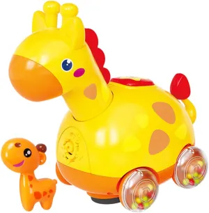 YARNOW Crawling Guidance Giraffe for Boy Girl Interactive Educational Plaything to Encourage Crawling Motor Skill Development for Early Learning