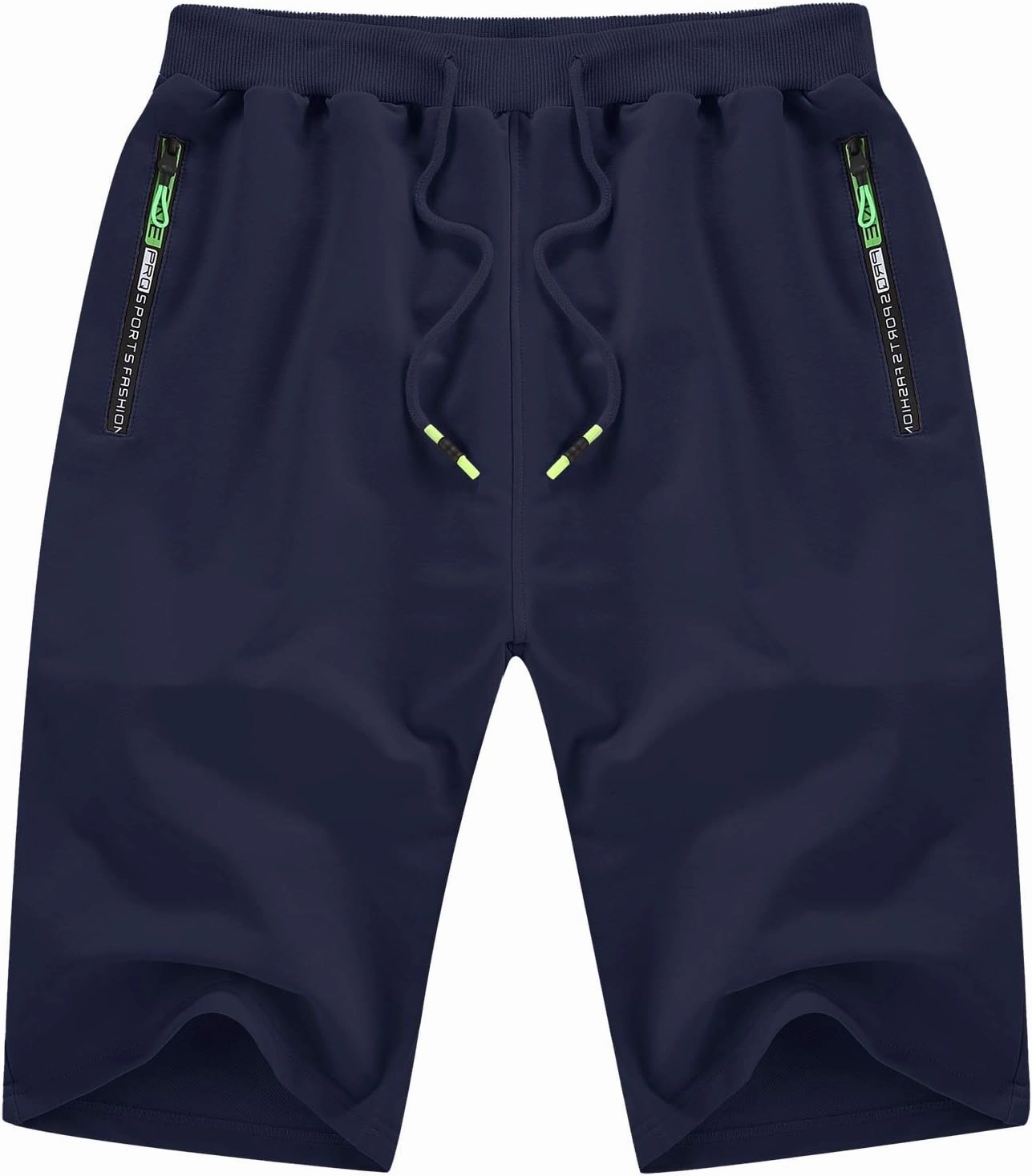 YTD Men's Shorts Casual Classic Fit Drawstring Summer Beach Shorts with Elastic Waist and Pockets