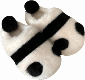 Zureto The New Cute Panda Animal Slipper Cuddly Panda Bear Plush Animal House Slippers Warm Winter Slippers House